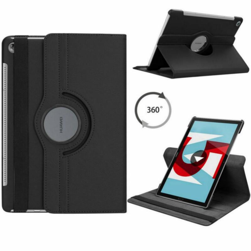 Housse Pour Tablette Huawei MediaPad M5 10.8  Étui à Support Rotatif 360 Cuir PU Pour MediaPad M5/M5 Pro 10.8  CMR-AL09/W09/W19
