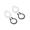Hongtu C Type External Circlip Retaining Rings Shaft Circlip Washer M3-M9 Stainles Steel/65Mn C-type Retaining Clip Snap Ring