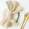 50pcs Cloth Napkins 100% Cotton  Gauze Fabric 30x30cm For Wedding Party Birthday Tea Towel Table Baby Shower Christmas Napkins