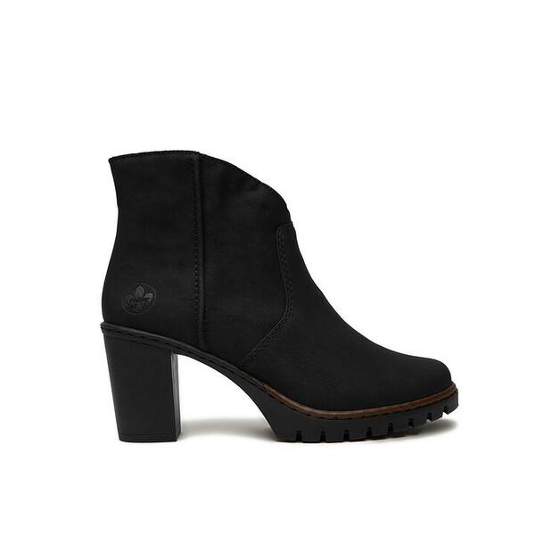 Rieker Y2553-00 Black Ankle Boots