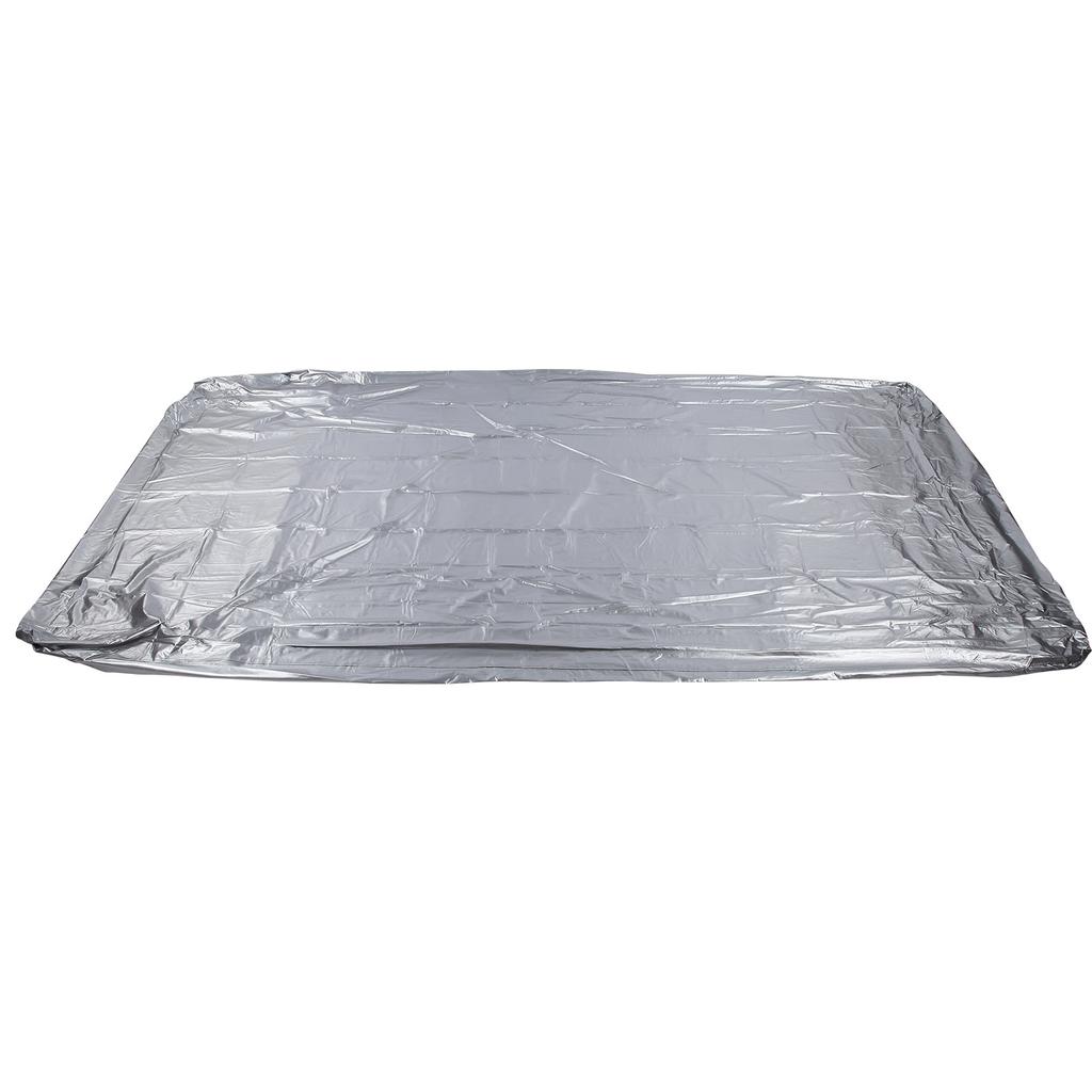 Outdoor Wasserdicht Staubdicht Billardtisch Abdeckung Schutz Leichtes Zubehör Silber