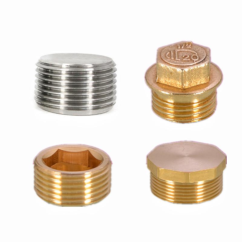 Pneumatische Sanitär Messing Rohr Fitting Männlichen/Weiblichen Gewinde 1/8 "1/4" 3/8 "1/2" 3/4 "1" BSP kupfer Armaturen Wasser Öl Gas Adapter