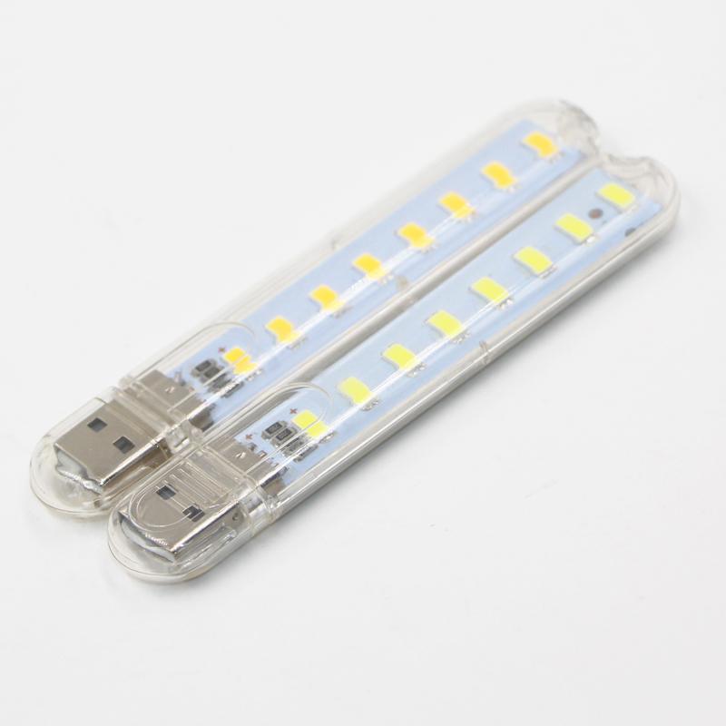 Auto Licht Schlüsselanhänger 5V USB LED 3/8 LED Dekorationslampe USB Gadget USB Gerät Strom Weiß Warmes Licht Atmosphärenlampe