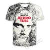 New Classic Jethro Tull Rock 3D Print T-shirts For Men Women Hip Hop Trend T Shirt Y2k Top Oversized Street Style Men's Clothing