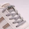 New 1Pair/3Pair Metal Lock Shoe Laces for Sneakers Elastic Stretch No Tie Shoelaces Casual Shoes Running Shoes