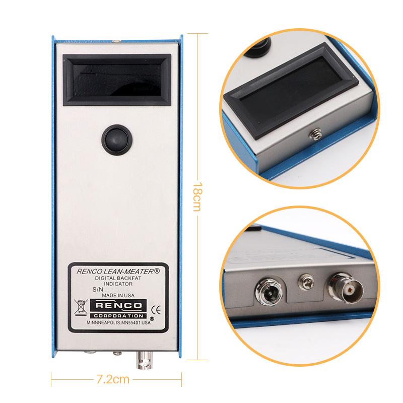 Pig Back Fat Detection Equipment Farm Animals Porket Criterion Precise Detector Farming Equipment Livestock Fat Measurement