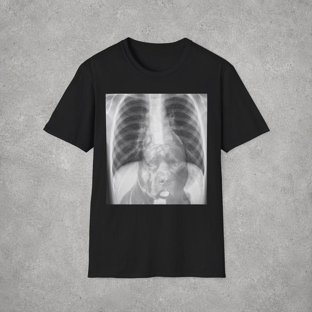 Chest X-Ray Print T-Shirt | Radiology Anatomy Tee