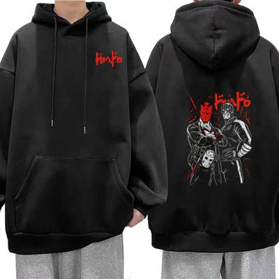Anime Dorohedoro Zipper Hoodies En Nikaidou Kaiman Manga Graphic Hoodies Couple Sweatshirt Cosplay Men's Clothes Casual Pullover