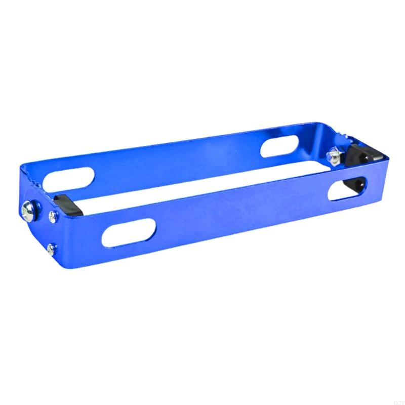 

4X7F Multiple Angles Aluminum License Plate Brackets Vehicle License Plate Mounting Anti Theft for Motorcycles & Scooters синий
