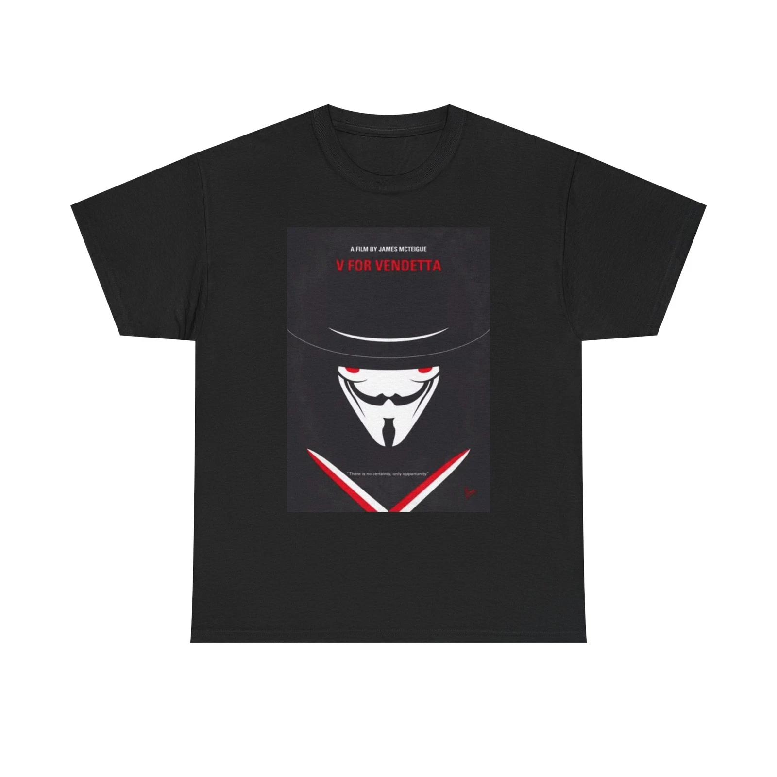 Men s and Women s T-shirts V For Vendetta XXL