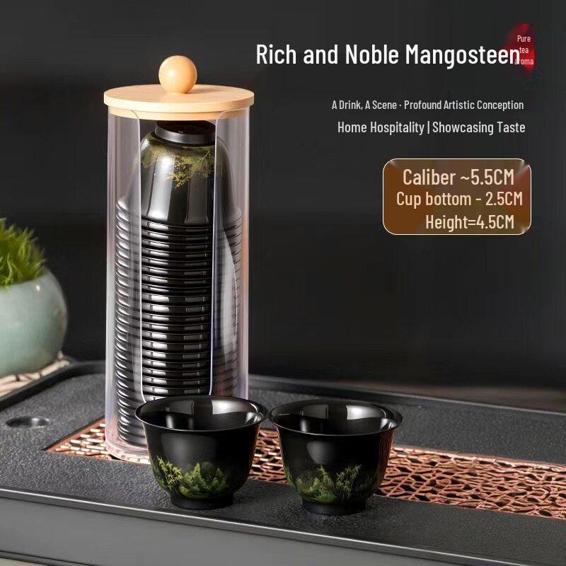 Star Disposable Aviation Plastic Small Kung Fu Teacup