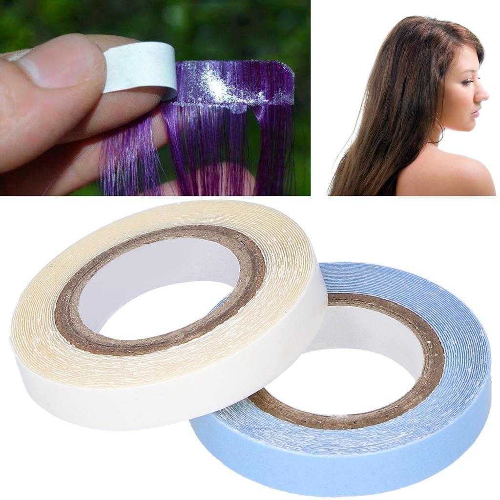 2pcs Hair Extension Adhesive Tape DoubleSided Adhesive Waterproof Tape for Hair Extension Wig
