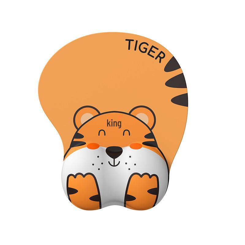 3D Silicone Wrist Rest Pad for Office and Computer Use - Hand and Wrist Protection