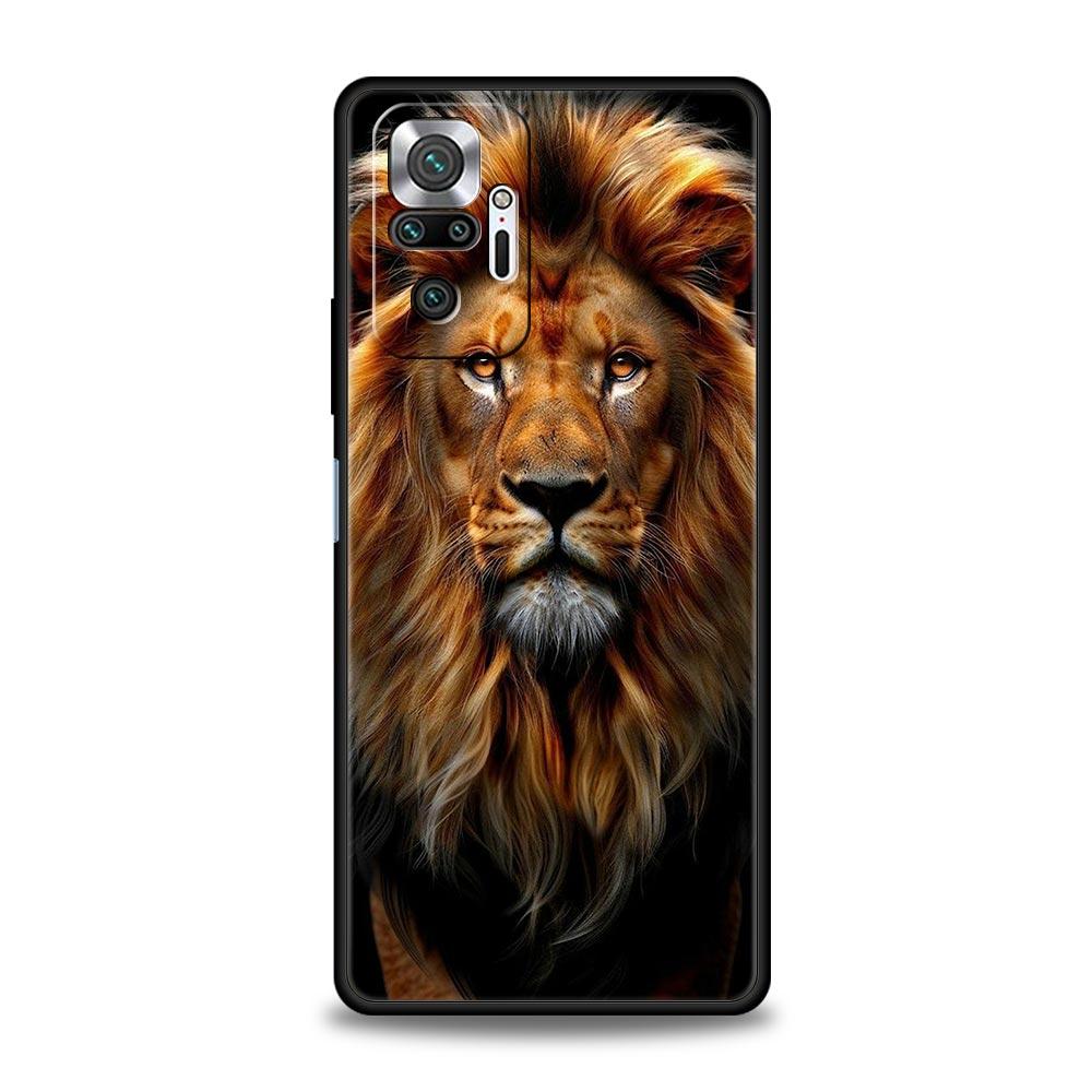 Tigre Wolf Lion Animal Phone Case For Xiaomi Redmi Note 14 13 12 5G 9S 9 10 11 Pro Plus 9T 14C 13C 12C 10C 9C 9A Soft Cover