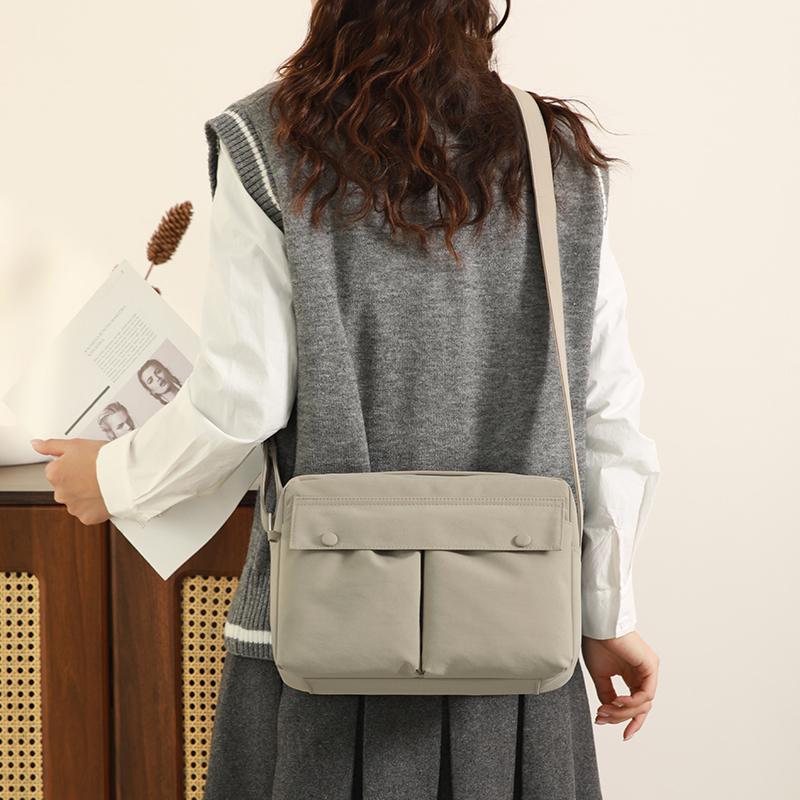 New Storage Lightweight Single Crossbody Bags Solid Nyl Yoga Fitness Women's Shoulder Bag Dry Wet Separati Swimming Tote Bag