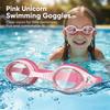 Kids Swimming Goggles Anti-Fog Uv Prescription Waterproof Silicone Adjust Swim Pool Eyewear Kids Diving Glasses2