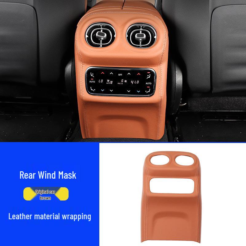 Mercedes-Benz GLC260L/GLC300 Mittelkonsolen-Schutzpanel - Kratzfestes Innenraum-Add-On.