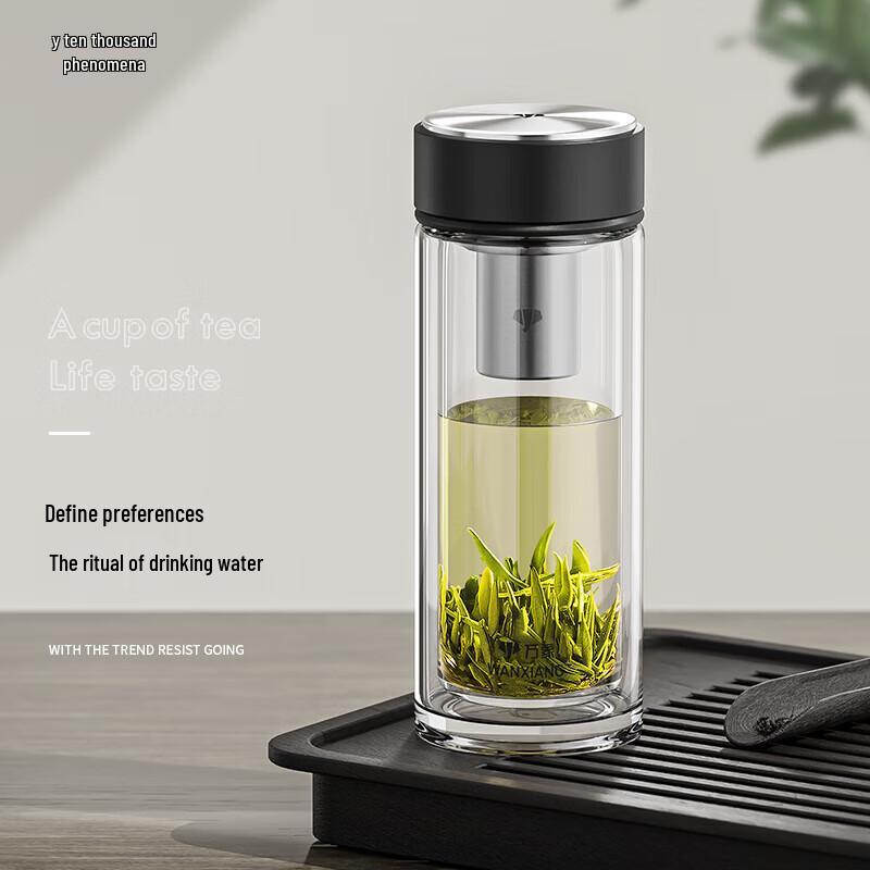 Wanxiang V274R-480R Double Wall Glass Cup