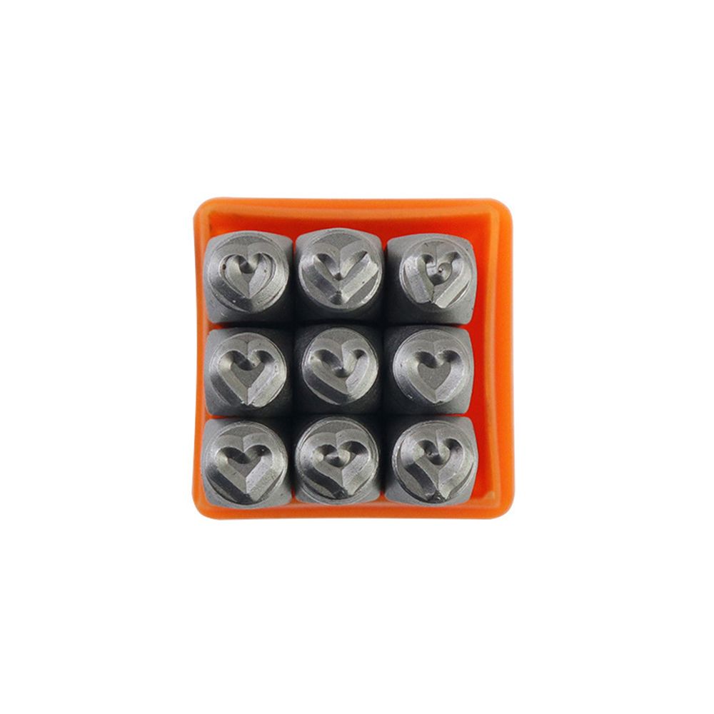 

Marker Leather Carving Tools Stamp Metal Stamp Punches Hole Punch Heart Shape Punch Letter Punch