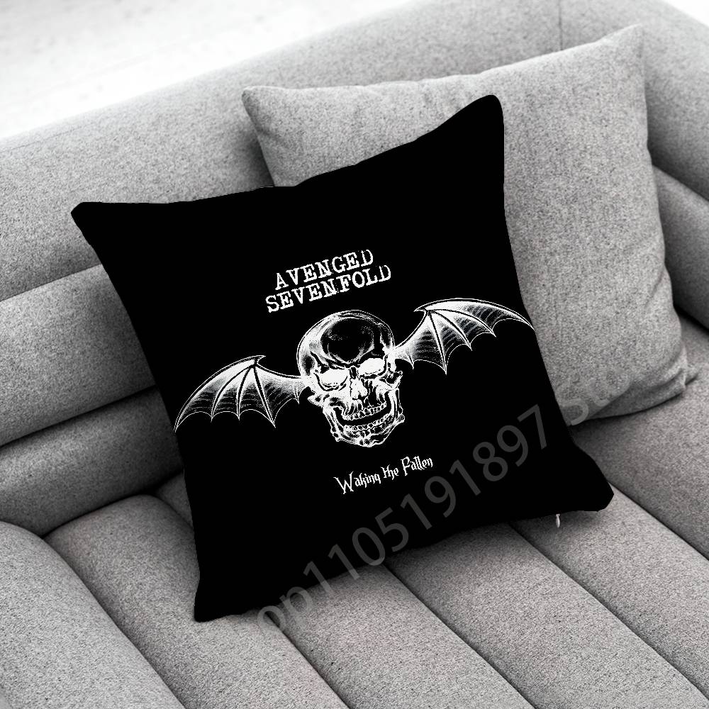 A-Avenged S-Sevenfold Life Is But a Dream Throw Pillow Case For 50cm 40cm 55cm 45*45cm 30cm Square Bedroom Pillowcase Cover 30cmx30cm