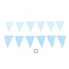Pennant Wedding Room Children\'s Room Birthday Party Dress Up Supplies Wavy Pull Flag Pennant Bunting