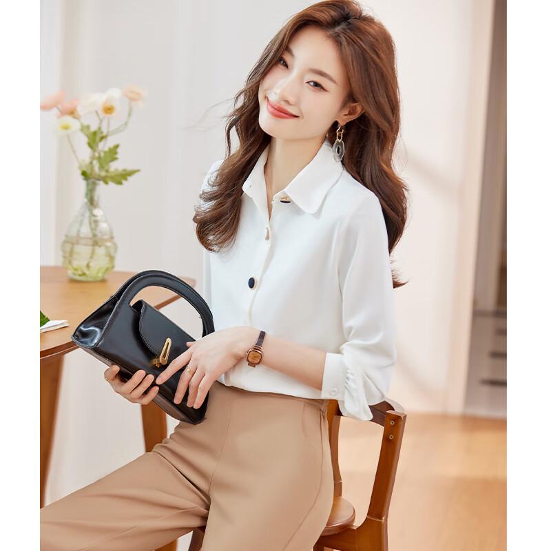 Women's Professional Long Sleeve Blouse