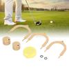 3PCS   Putting Gates Aluminum Alloy 3 Different Size Portable   Putting Arch Practice Training Aid with Storage Bag for Indoor Outdoor