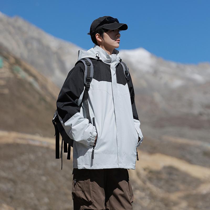 Jacket Couple Style Fleece Thickened Liner Removable Two Pieces