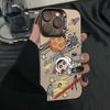 Cross Space Silver Hard Shell Drop-Proof Phone Case for Xiao Xin, Apple 16 Pro Max/15/14/13/12/7/8/Plus/XR