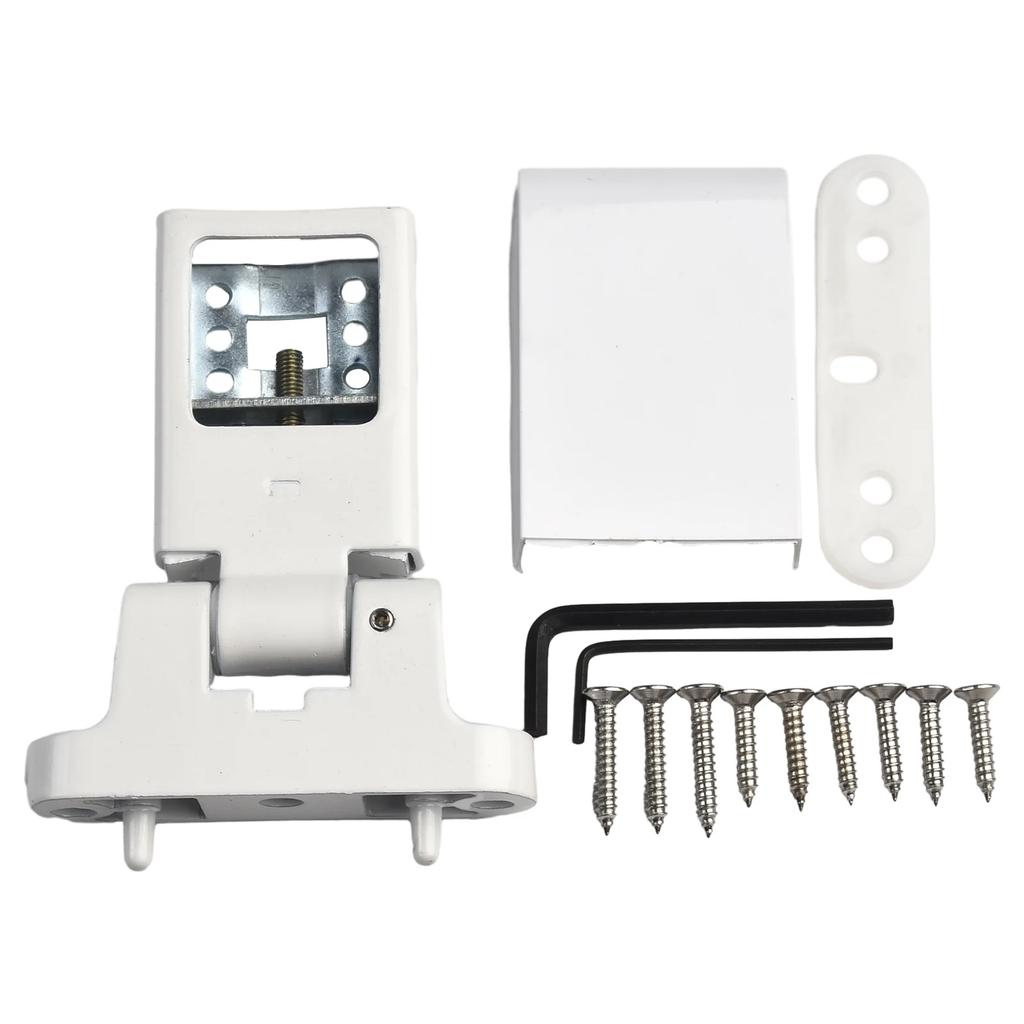 High Quality Door Hinge Door hinge Accessories Zinc Alloy And Iron Hot Sale Right W/screw White Door Flag Hinge