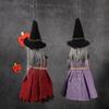 Haunted House Ceiling, Halloween Decorations, Scene Decoration, Hanging Decorations, Halloween Gifts, Brooms and Witch Pendants
