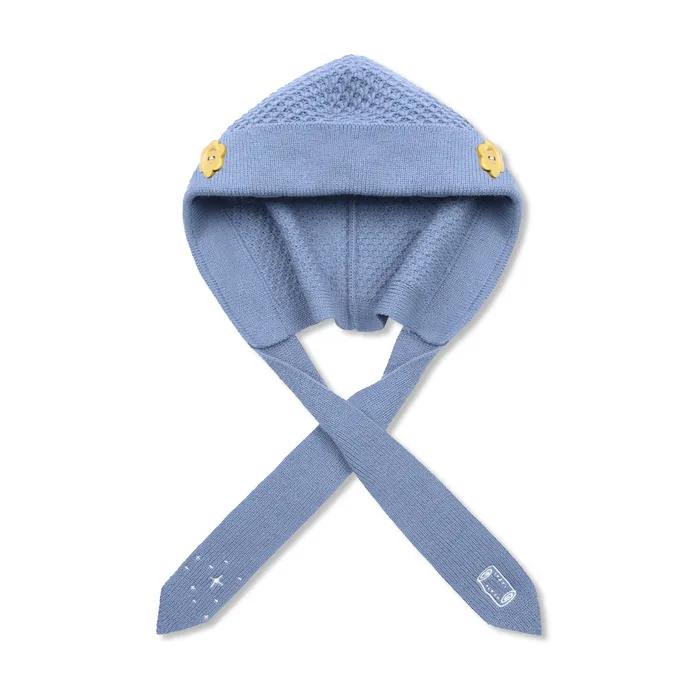WXAC024 Yakiimo Knit Balaclava (BLUE)