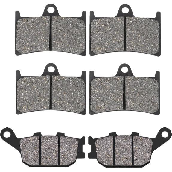 

Road Passion Front and Rear Brake Pads Replacement for Yamaha FZ1 FZ6 FZ8 FZ07 FZ09 FJ09 MT07 MT09 SP MT10 R1 R6 YFZR6 R6S R7 YFZR7 XSR700 2018-2023