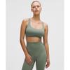 Flexyflex Strappy Yoga Bra  Light Support  D DDD Cups Willow Leaf