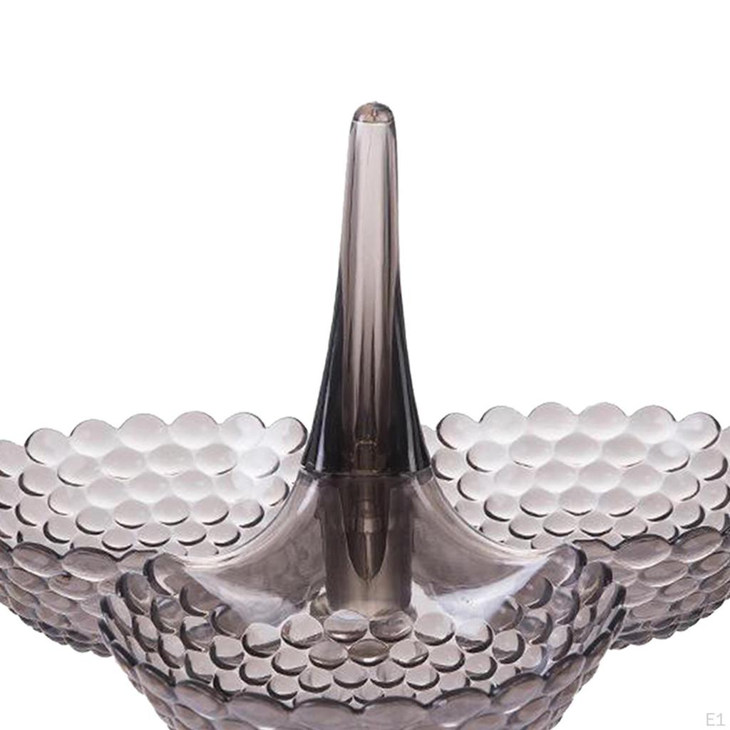 Plate Dried Fruit Snacks Platter Bowl Tray Organizer