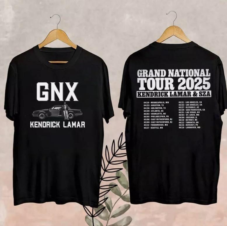 Grand National Tour Kendrick Lamar Tour 2026 Fan T-Shirt S