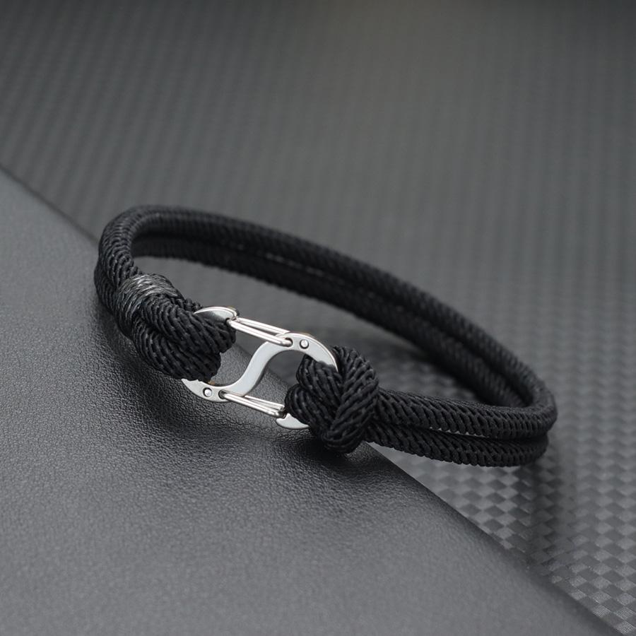 New 6 Colors Men Bracelet A Grade 4mm Milan Cord Chain Brazalete Stainless Steel Clasp Wrap Braclet Homme Bileklik Erkek