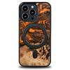 Bewood Unique Case for iPhone 13 Pro - Orange with MagSafe