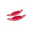 Red Steering Wheel Paddle Shifter Extension Cover For Nissan Altima Rogue Kicks