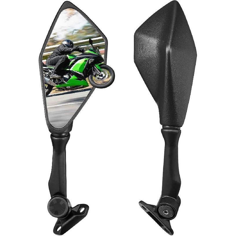 

KEMIMOTO Ninja 300 Mirrors Compatible with Ninja 400 250 500 ZX6R EX300 ZX-6R Motorcycle Rear View Mirror
