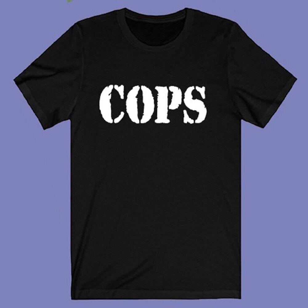 Cops Police Tv Show Men s Black T-shirt S-4XL Unisex T-Shirt L