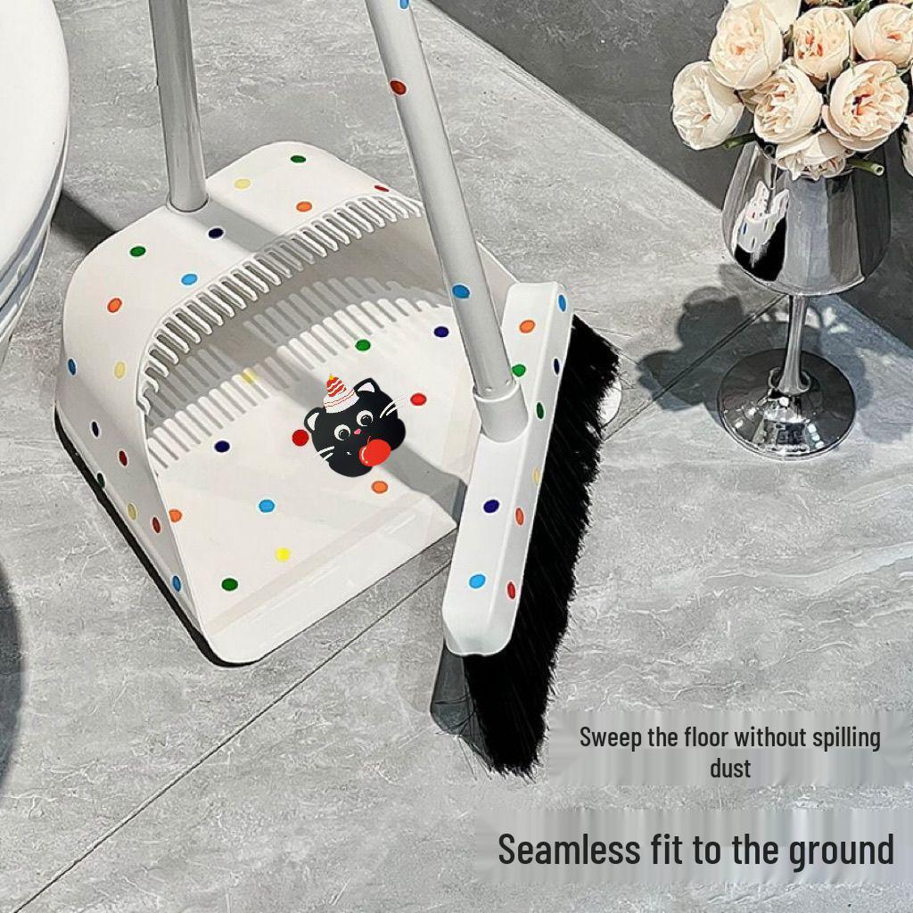High-Quality Broom & Dustpan Set with Floor Scraper and Water Wiper