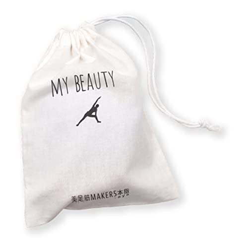 easyoga Beautiful Leg Muscle Maker 5-Finger x Aya (22.0-24.5cm) Purple