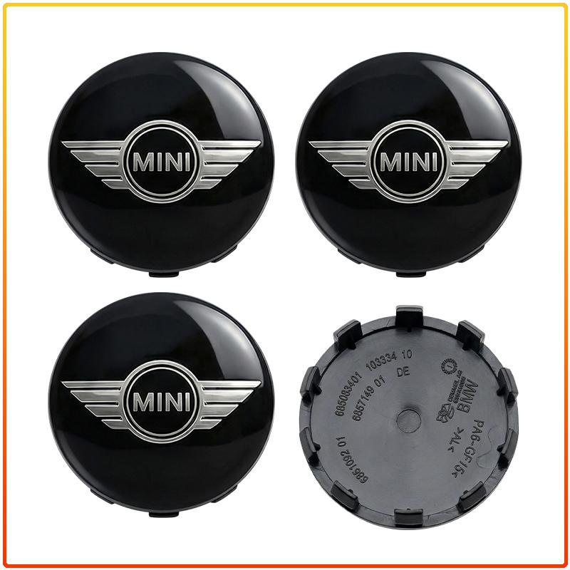 4Pcs 56MM Emblem Car Wheel Center Hub Cap Rim Cover Waterproof For MINI Cooper One S Clubman R50 R53 R56 R60 F55 F56 R57 R58 R59
