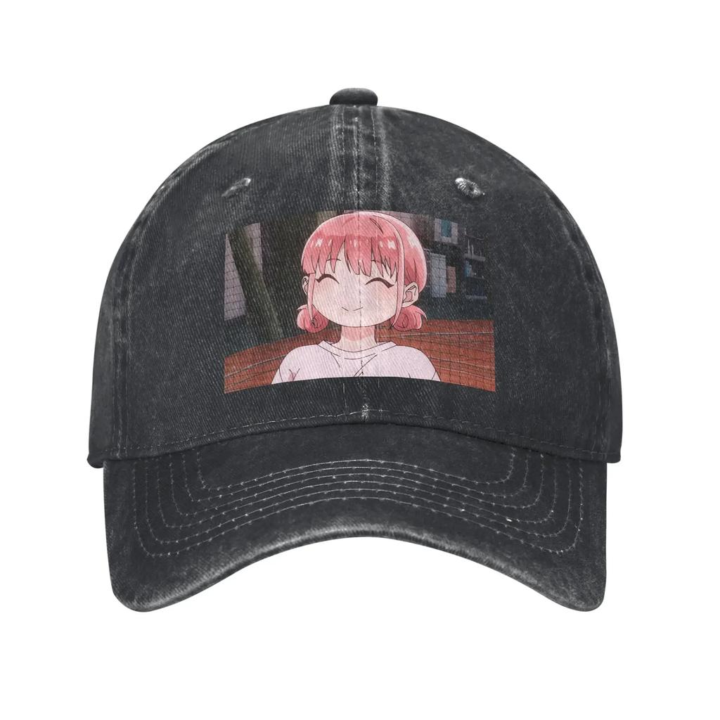 Blue Box Hina Chono Anime Denim Fabric Cap Casual Baseball Caps Adjustable Hat Summer Unisex Baseball Hats