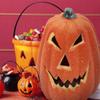 Kreative Große Kürbis Laternen Dekoration Requisiten Halloween Thema Stil Dekoration Szene Layout Haus Party Zubehör Zubehör
