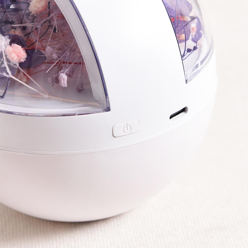 USB Ultrasonic Cool Mist Sprayer Essential Oil Fragrance 220ml Mini Home Wood Grain Air Humidifier Electric Air Aroma Diffuser