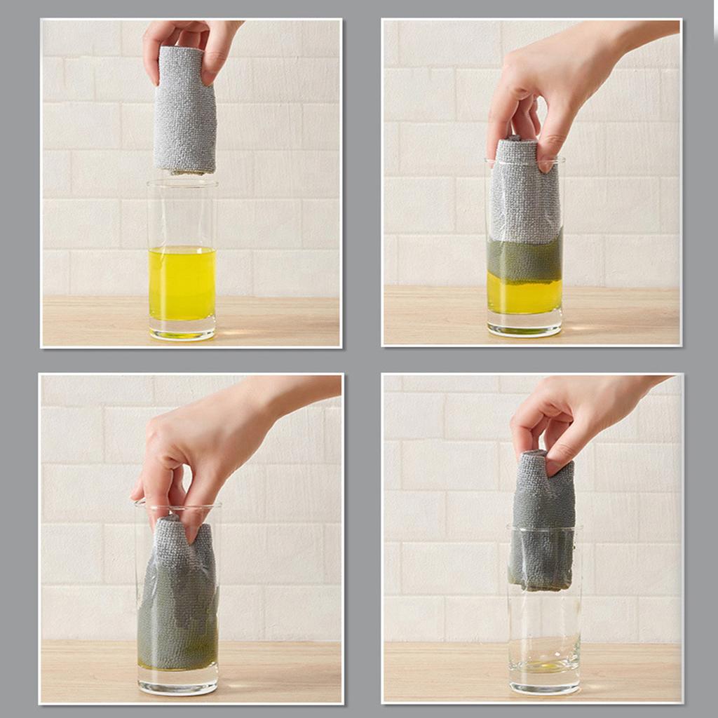 Disposable Towel Cloth, Reusable Kitchen Bar Rags, Washable Microfiber Dish Cloths, Dusting Wiper For Wiping Counter Kitchen Desk Window Glass
