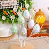 Set Of 6 Easters Eggs Hanging Ornament for Classroom Activities and Parties Seasonal Decoration Craft Enthusiasts Gift