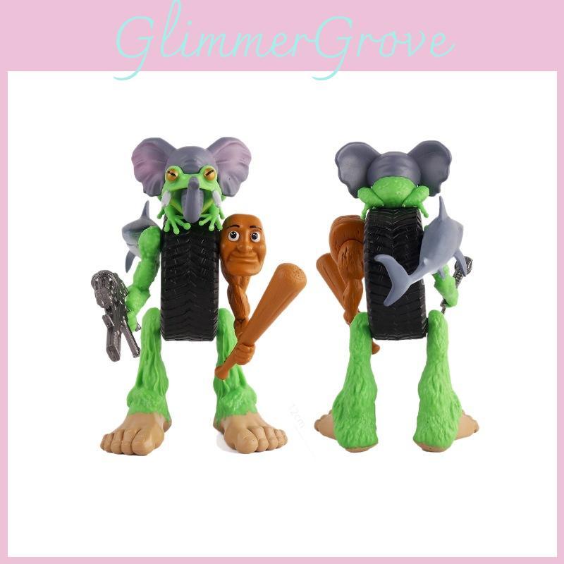 Sahur Mountain Tungtung Sea Fusion Pvc Statue Articulated Desk Shelf Decoration